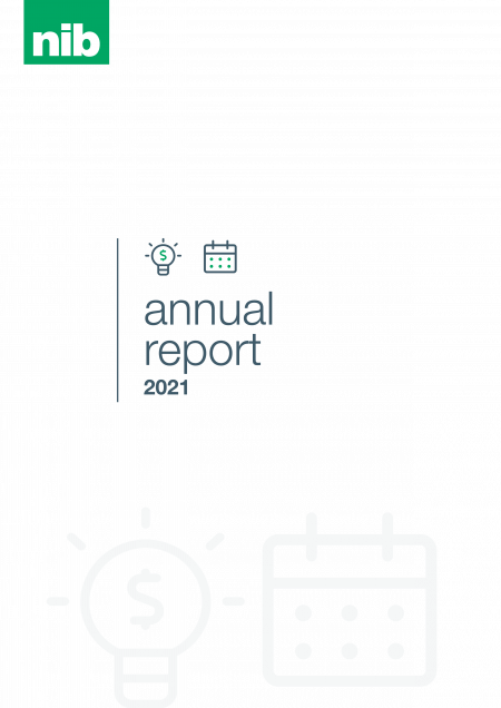 nib AR21 Annual Report cover